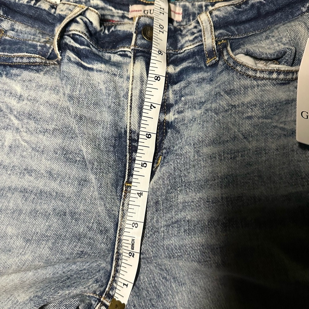Guess Ayla High Rise Kick Flare Jeans Size 28 - Picture 15 of 15